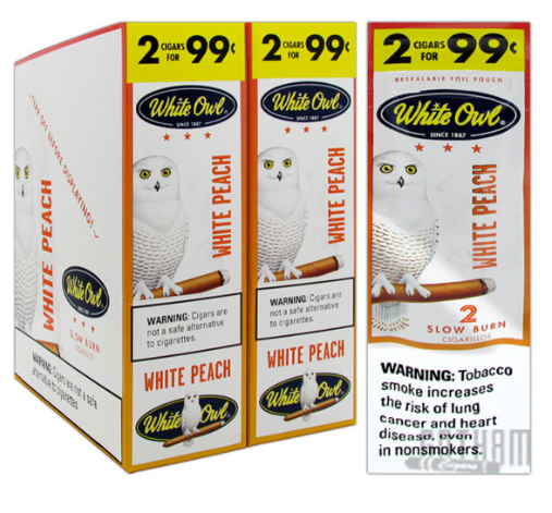 White Owl Cigarillos (30 Pouches, 2Cigars/Pouch)
