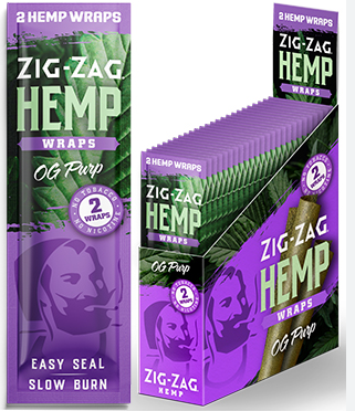 Zig-Zag Hemp Wrap (25/2 Packs)