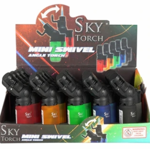 Sky Mini Angle Swivel Torch[20pc/bx][Item No:SK605SV]