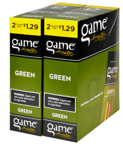 GAME 2 FOR $ 1.29 30PK BOX/60PC CIGAR