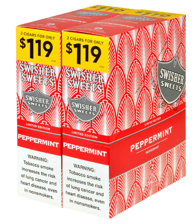 SWISHER SWEET 2 FOR $ 1.19 30CT BOX/60PC CIGAR