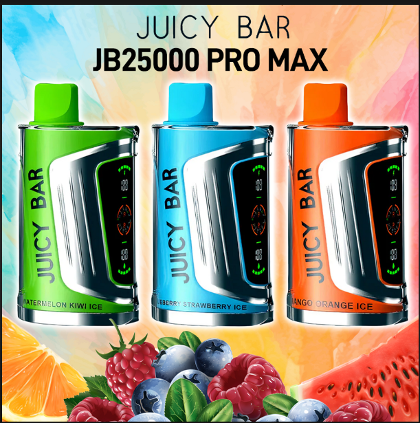 JUICE BAR 25000PUFFS PRO MAX 5% NICOTINE 5PCS/BOX