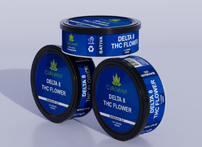 CUREVANA DELTA 8 THC FLOWER 3.5G 500MG