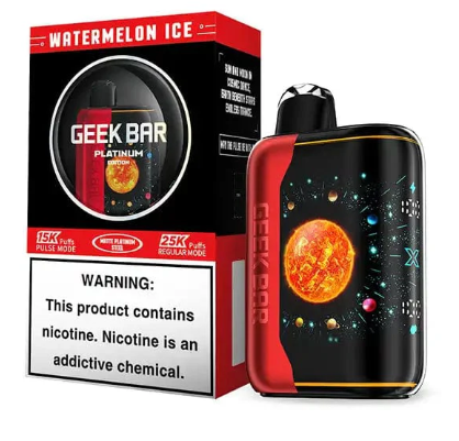 GEEK BAR 25K PLATINUM EDITION DISPOSABLE 5/BOX