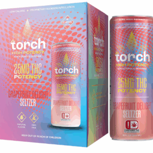 TORCH HIGH POTENCY THC DRINK 25MG 12OZ 4CANS/BOX